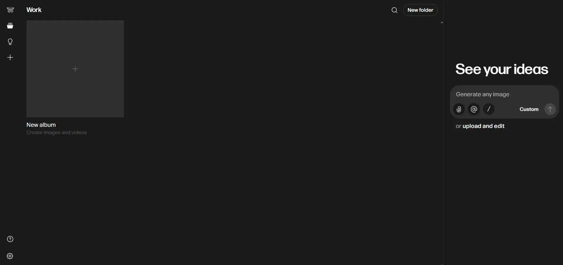 Reve AI Homepage
