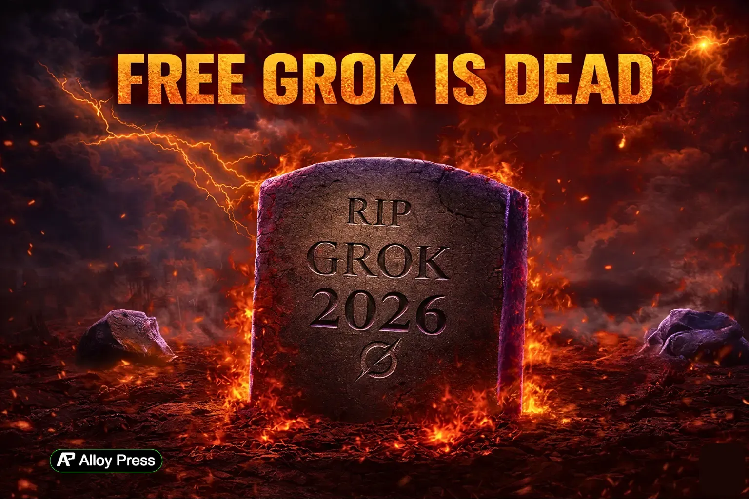 Grok Imagine is dead for Free Users