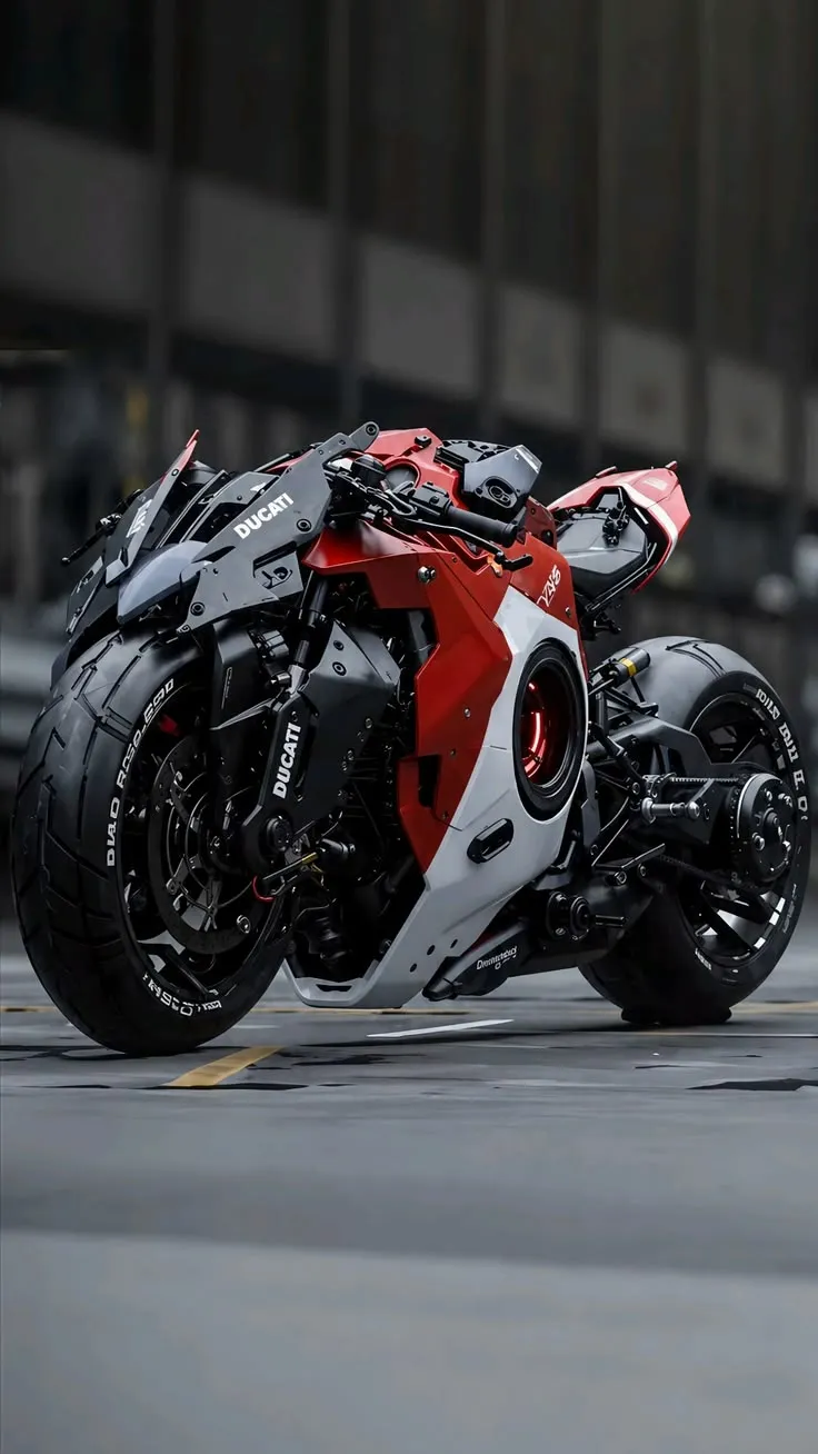 Motorcycle image used for AI video testing