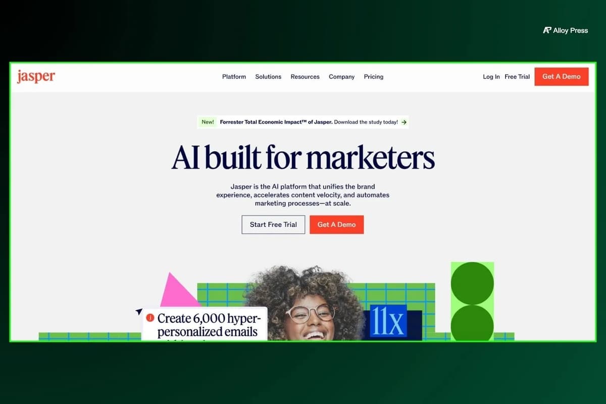 Jasper Home page
