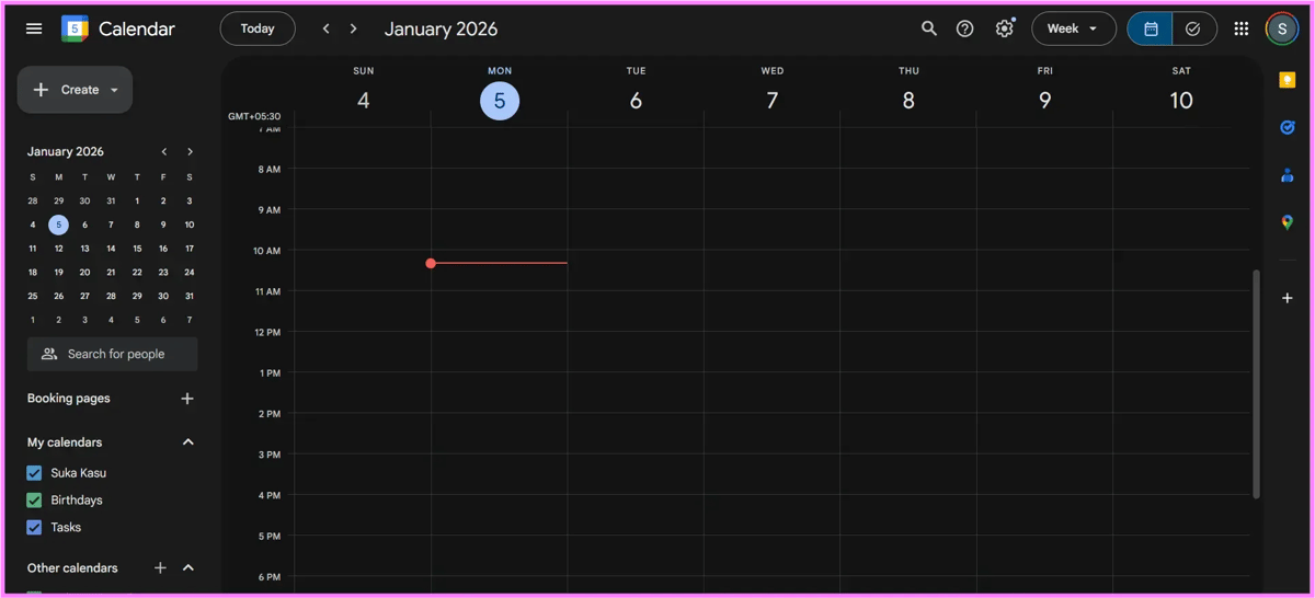 Google Calendar Image