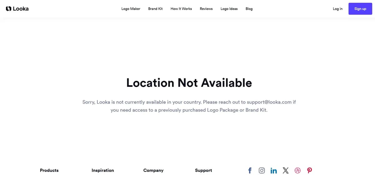 Some Countries Looka Not Available To Use